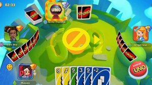 Играю в УНО, как думаете, в этот раз мне повезет? Надеюсь, я смогу выиграть!