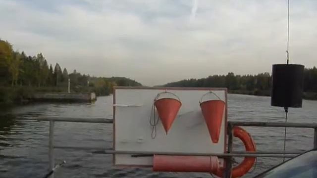 Паромная переправа в Мельдино