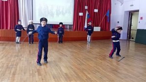 Казачья шашка 2в МБУ Кадетская школа №55 г.Тольятти
