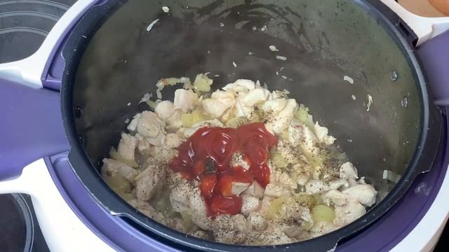 Картошка, Куриное Филе и 1 Перец!! Вкусный и Быстрый Обед или Ужин! Жаркое в мультиварке !