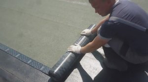 Устройство верхнего слоя мягкой кровли. Часть 1