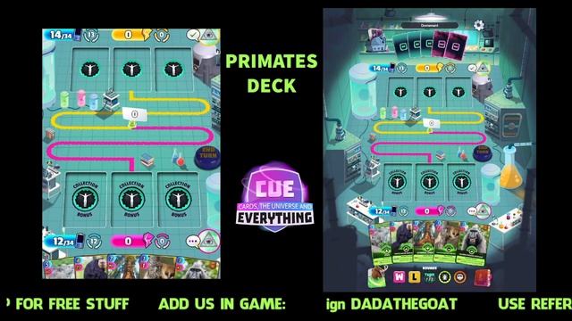 Primates Deck - Build and Review, CUE - Cards Universe & Everything смотреть онлайн