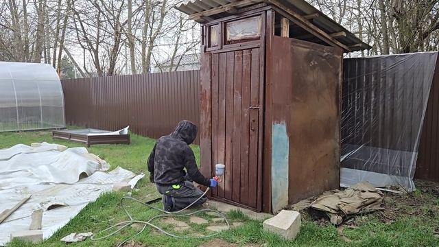 ВЛОГ 🌱 ОСОБЫЙ ДЕНЬ //СВАРИЛ КАЛИТКУ // КРАСИМ #реальнаяжизнь #влогиизроссии