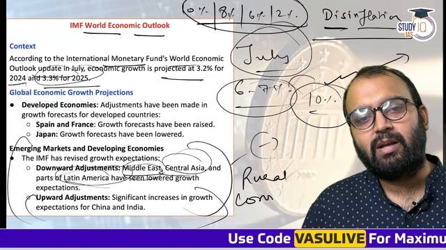 Monthly Current Affairs 2024 | Economy | July 2024 | UPSC | StudyIQ IAS