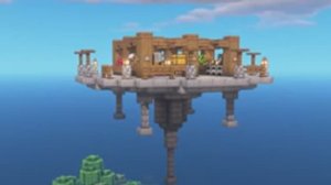 Строю небесную базу в Майнкрафт! Minecraft!