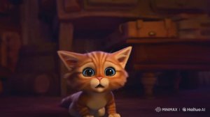 Мини мультик про Котёнка и грозу