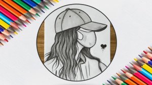 Как нарисовать красивую девушку в маске? Рисование карандашом