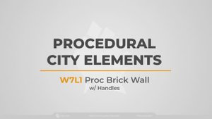 7.2 Proc Brick Wall w- Handles
