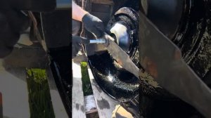 Газонокосилка Чемпион, небольшое техническое обслуживание перед сезоном. #газонокосилка #покос