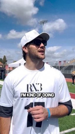 Josh Allen loves his Golf