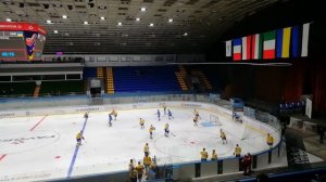 IIHF 2020 Выход на разминку