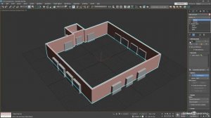 44 - Объединение объектов с помощью модификатора Boolean  в 3ds Max 2025