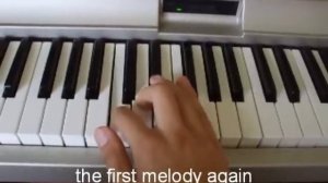 Tutorial: Groove Coverage - God is a girl (piano version)