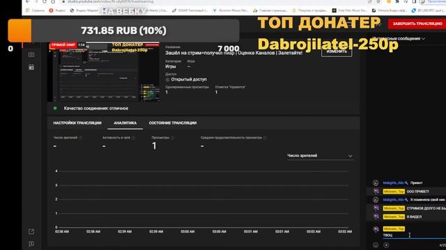 Зашёл на стрим=получил пиар | Оценка Каналов | Залетайте! смотреть онлайн