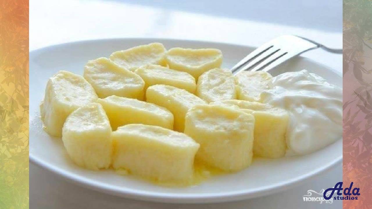 Галушки из творога Рецепт, пошаговый, как приго