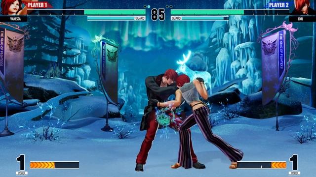 Vanessa vs Iori Yagami (Hardest AI) - KOF XV (PS5 4K 60FPS) смотреть онлайн