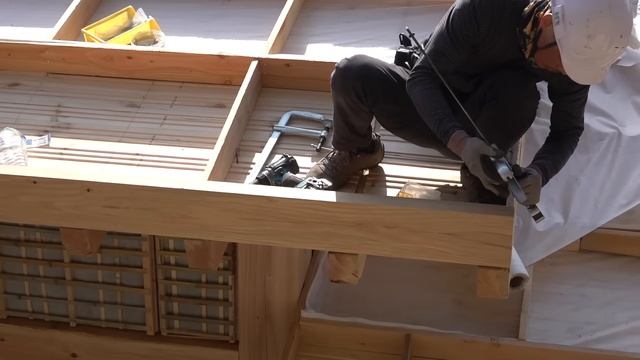 Как построить деревянный дом. Потрясающие корейские навыки работы с деревом! смотреть онлайн