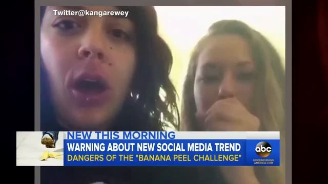 Banana Peel Challenge | The New, Dangerous Online Trend смотреть онлайн