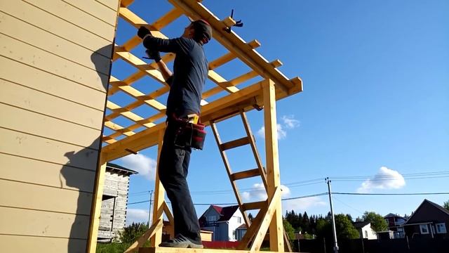 Необходимо изготовил козлы, стройка продолжается смотреть онлайн