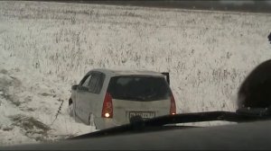 Работа на эвакуаторе эвакуация MAZDA PREMACY