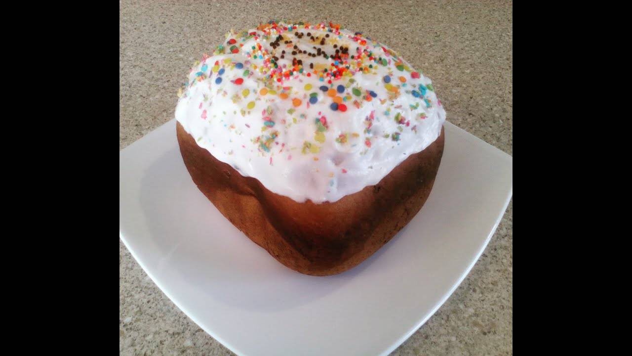 КУЛИЧ в ХЛЕБОПЕЧКЕ! Шоколадный кулич в хлебопечке. смотреть онлайн