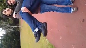 strong french girl cradle lift boy