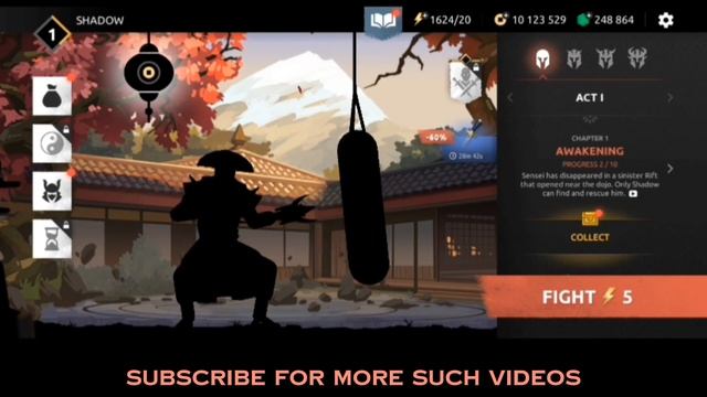 Shades: Shadow Fight Roguelike (Mod Menu , Unlimited Money & Gems) смотреть онлайн