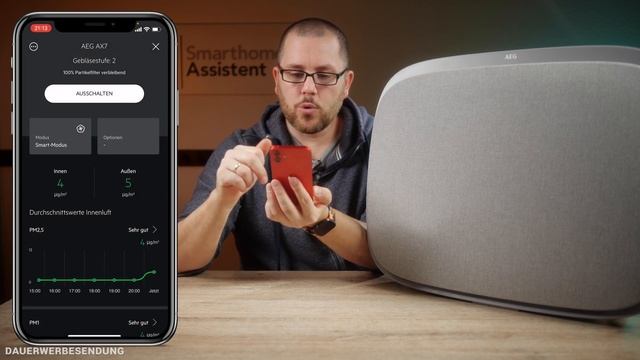 AEG AX7 im Test - Der smarte Luftreiniger mit individuellen Dekor Kits смотреть онлайн