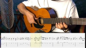 THE DOOR-TEDDY SWIMS | EASY guitar tutorial with TABS | guitar cover