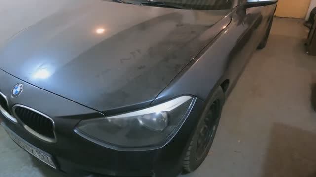 Как открыть капот на BMW 1 F20 смотреть онлайн