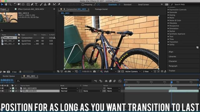 BEST Luma Fade Transition | Adobe After Effects CC 2019 Tutorial (EASIEST)