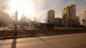 💥 ЭЛЕКТРОБУС ПКТС 62181 «Генерал» (Зав №2) 109 МАРШРУТ Саратов - Энгельс | М 015 ОС 797 |