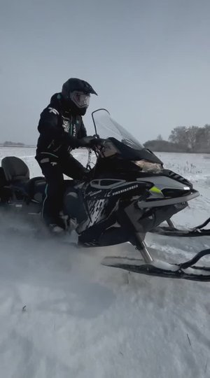Закрытие сезона на снегоходе Aodes