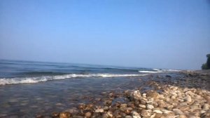 Берег Байкала около деревни Мурино.