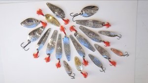 ЖЕРЕХОВЫЕ ЛОСОСЕВЫЕ блесна ручной работы