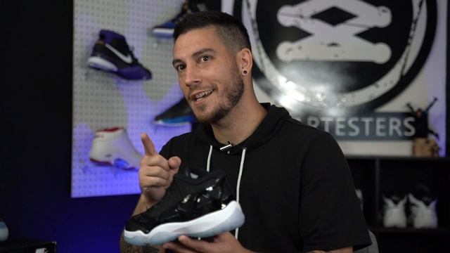 Air Jordan 11 Low I.E. 'Space Jam' смотреть онлайн