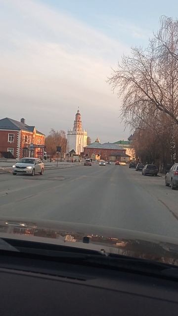 Я ездил в магазин Дикси в городе Сергиев Посад и проезжал Троицкую Сергееву Лавру