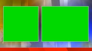HD Зеленая Студия. Фон новостного канала.Free.