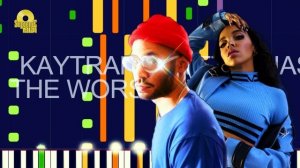 Kaytranada ft. Tinashe - THE WORST IN ME (PRO MIDI FILE REMAKE) - "in the style of"
