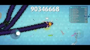 Snake.io mod menu gameplay #1