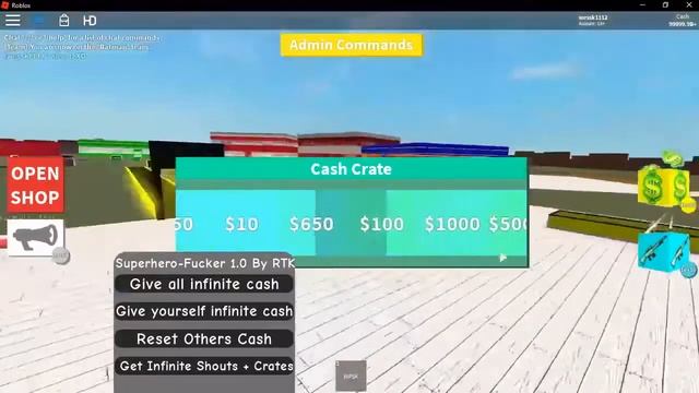 HACK SCRIPT [ROBLOX] ✅Super Hero Tycoon❤️✅ Unlimited money11