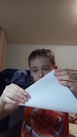 как сделать бумажную рыбку