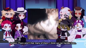 Uppermoons React To Hashira Training Arc || Demon Slayer || Gacha React