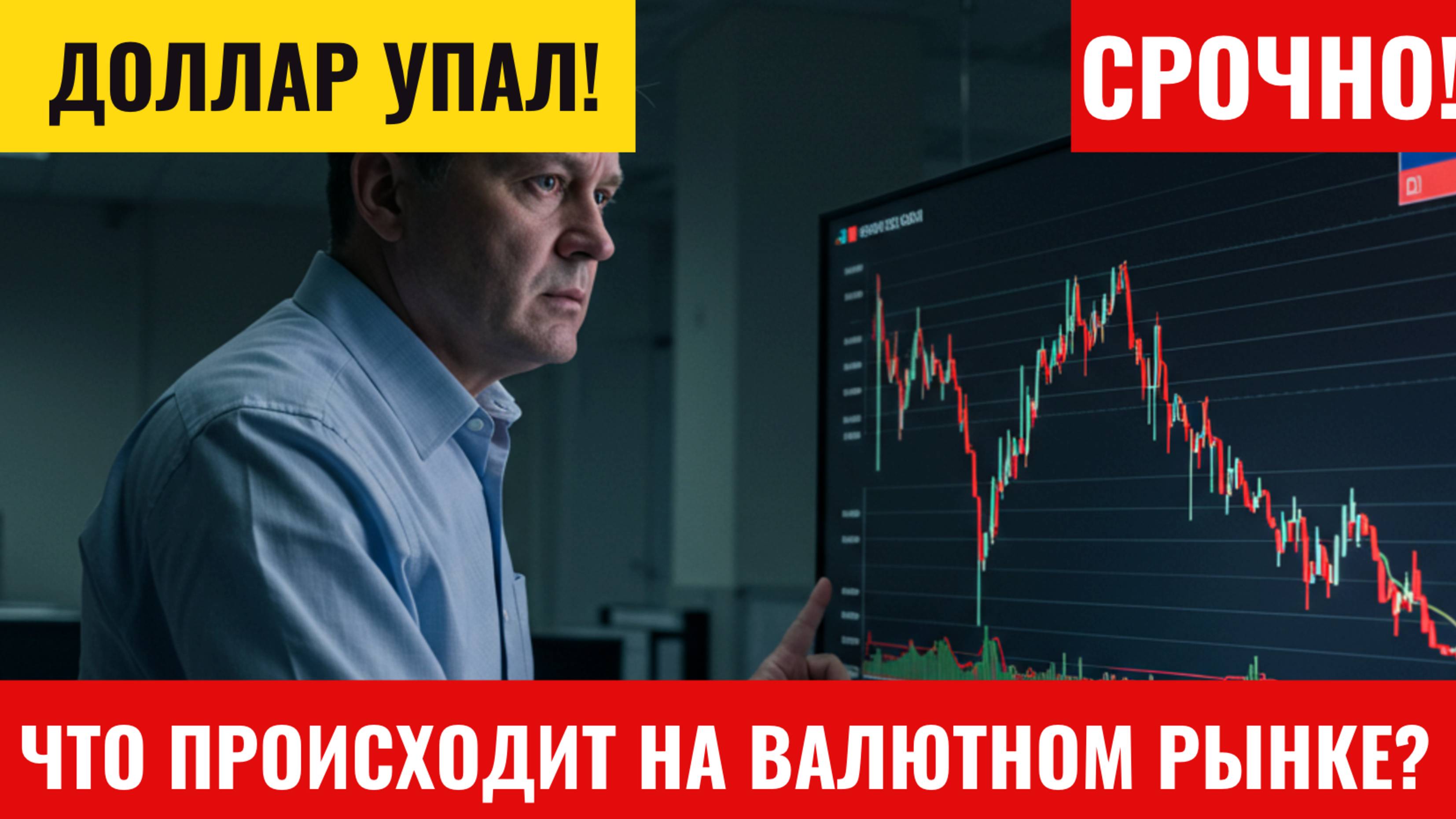 Курс доллара к рублю упал ниже 81 рубля! Что происходит на валютном рынке?
