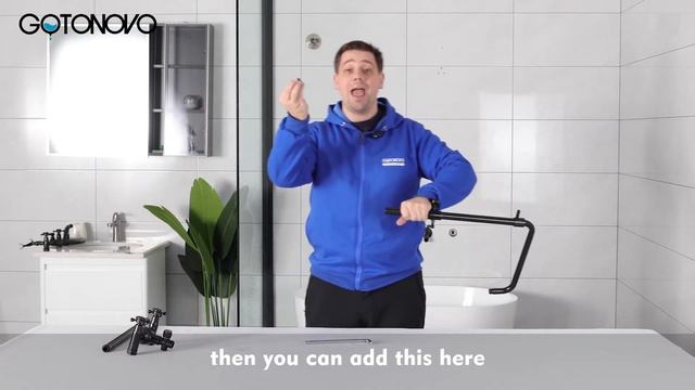 Gotonovo Exposed Shower System How to Shorten the Height смотреть онлайн