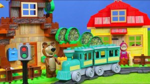 Маша и Медведь Поезд для детей