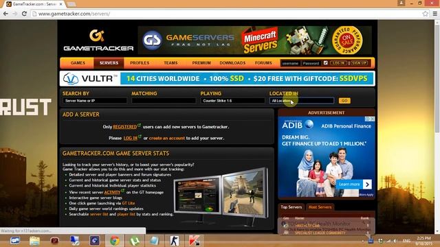 Copy of How to find any Counter Strike 1 6 server's Ip in any country