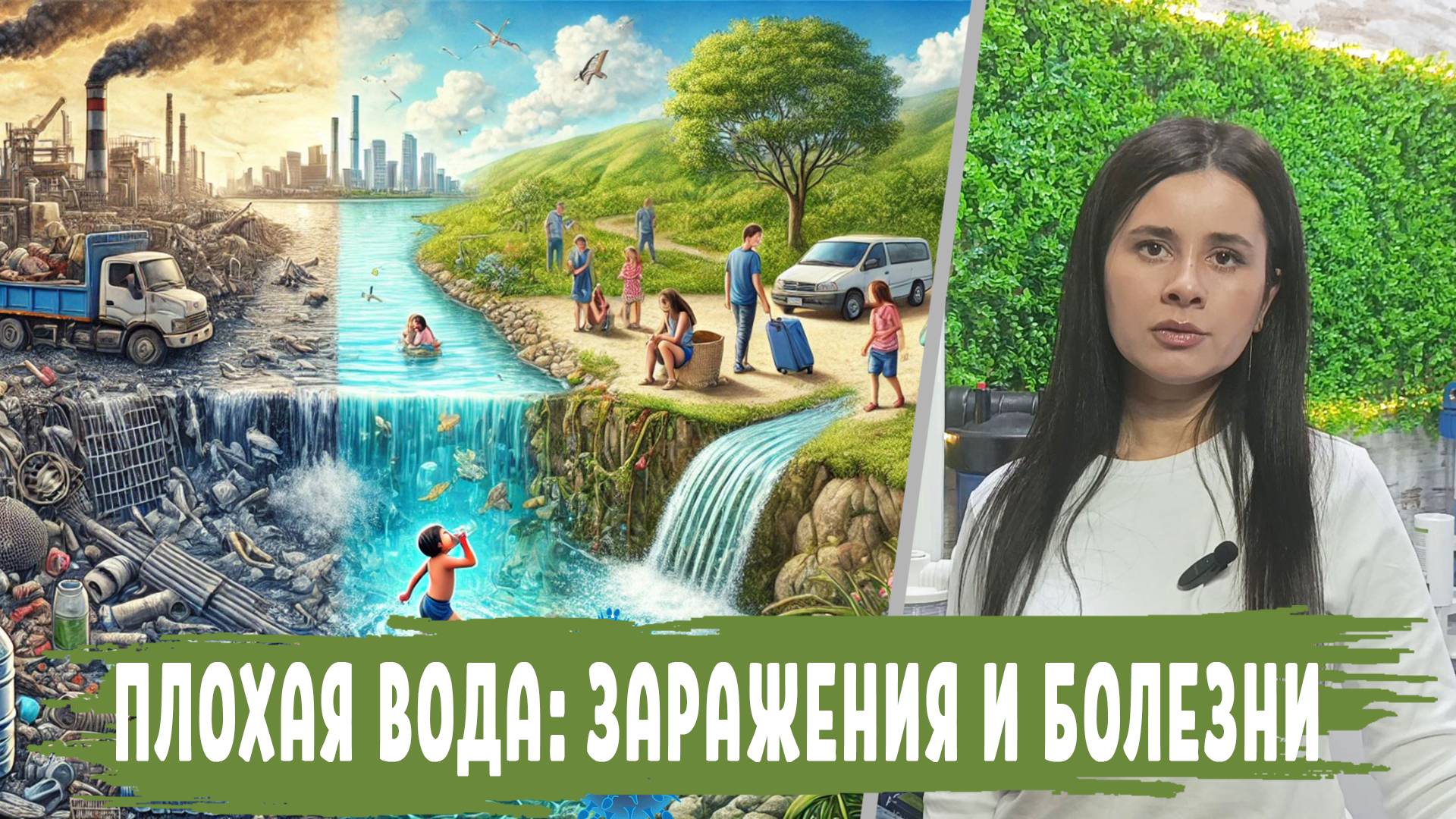 Влияние загрязнение воды на здоровье человека, заболевания передающиеся водным путем