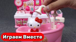 Играем в игрушки из мультиков ! Хеллоу Китти ! Играем в ДОКТОРА ! Видео для детей