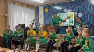 "Звонкие ритмы". Ансамбль русских народных инструментов "Звонкие узоры".